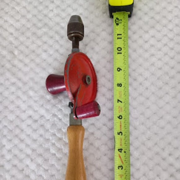 Vintage Hand Drill with Removable End Made in Japan - Picture 3 of 4